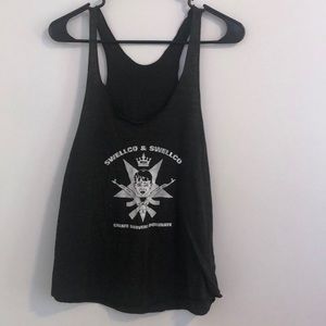 American apparel sleeveless top